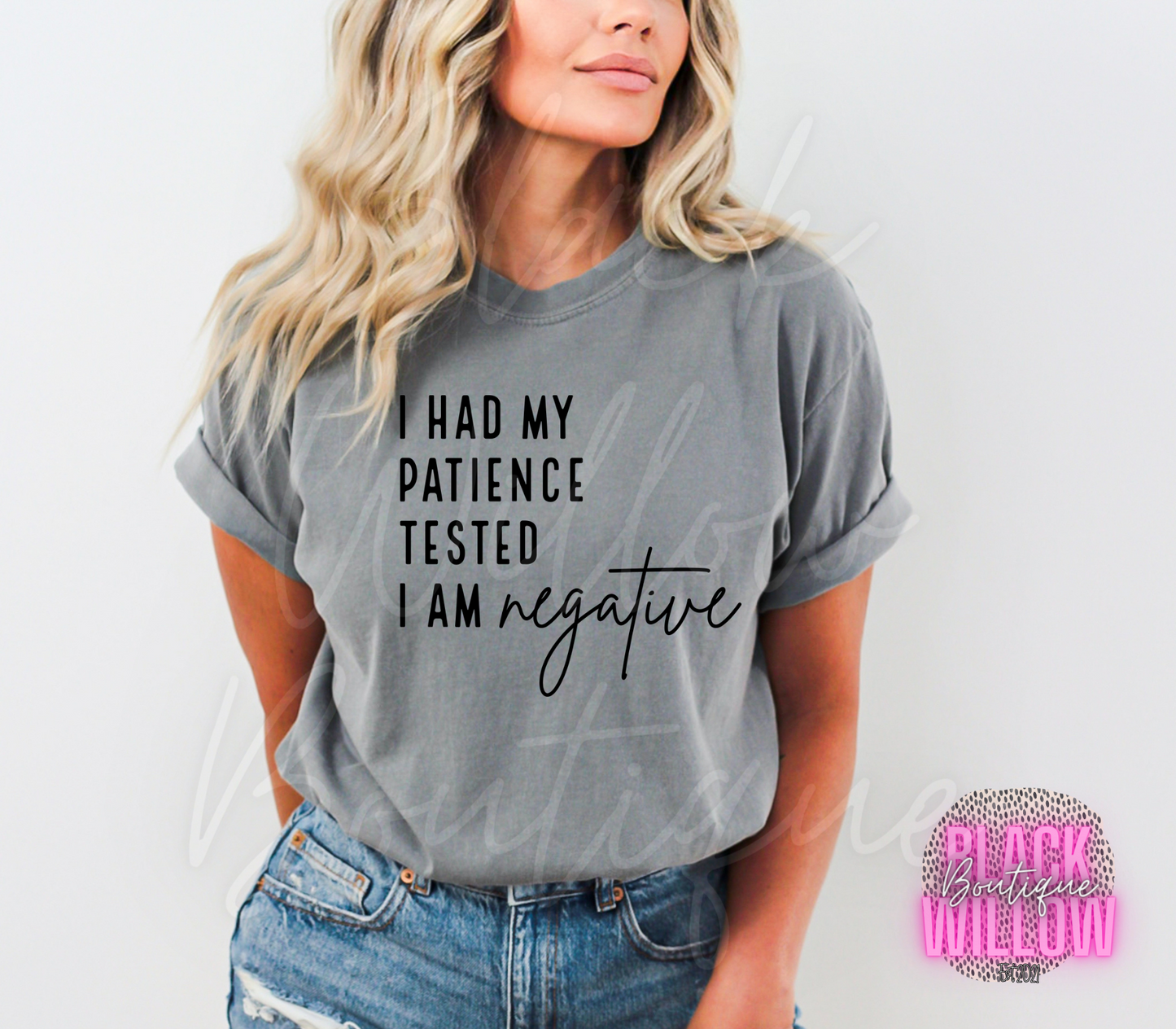 I Had My Patience Tested- I Am Negative