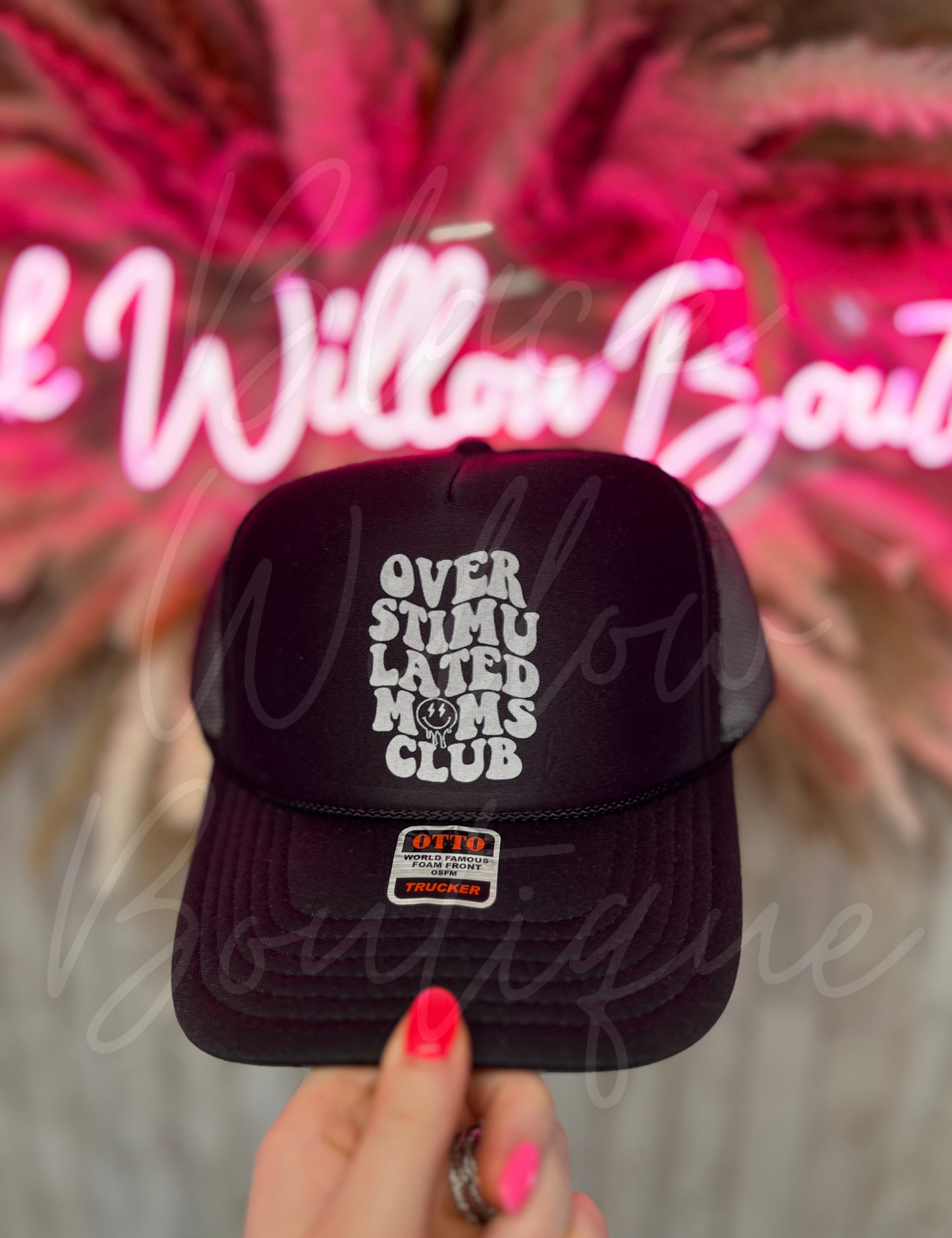 Overstimulated Mom's Club Trucker Hat