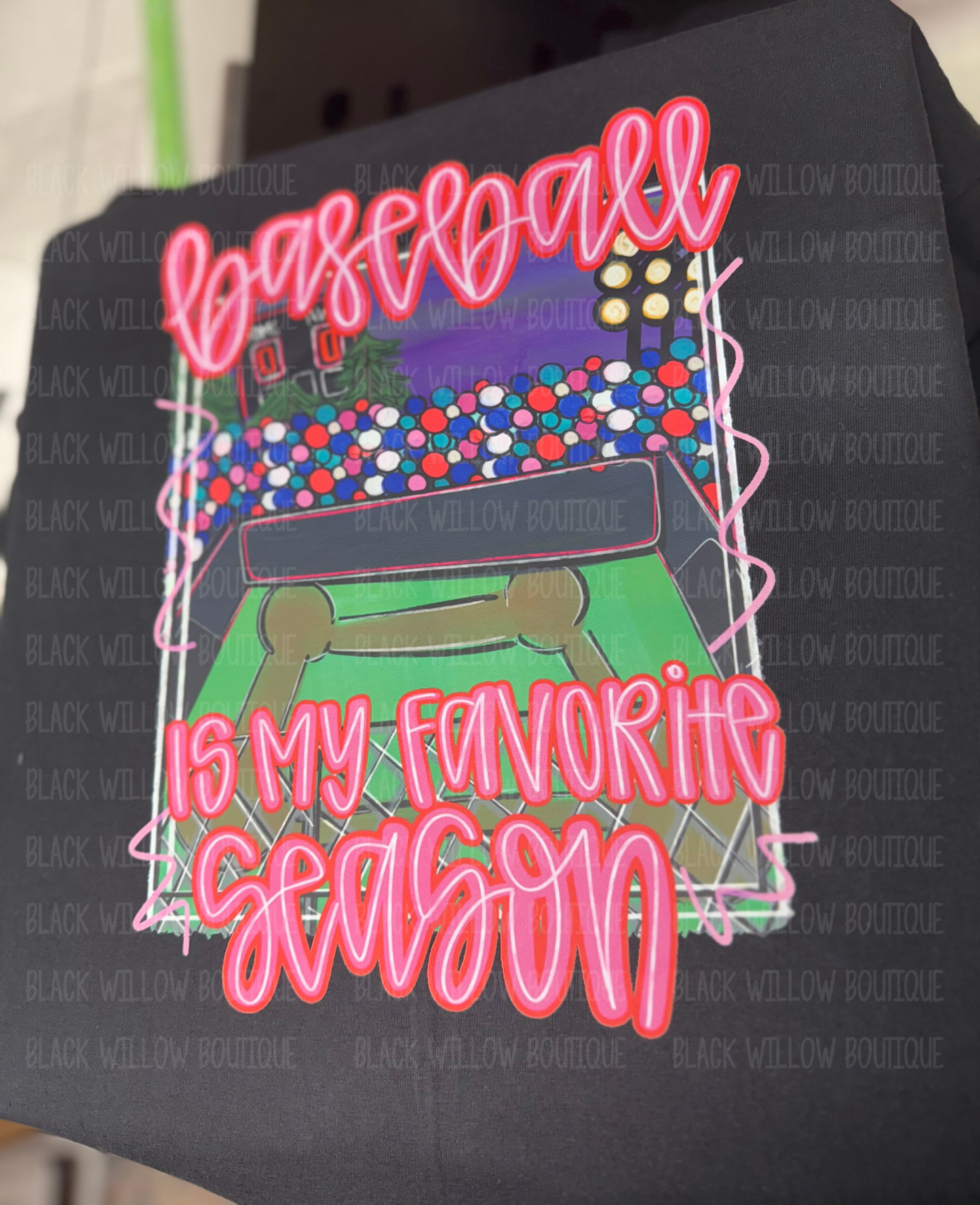Baseball Is My Favorite Season Tee Or Sweatshirt