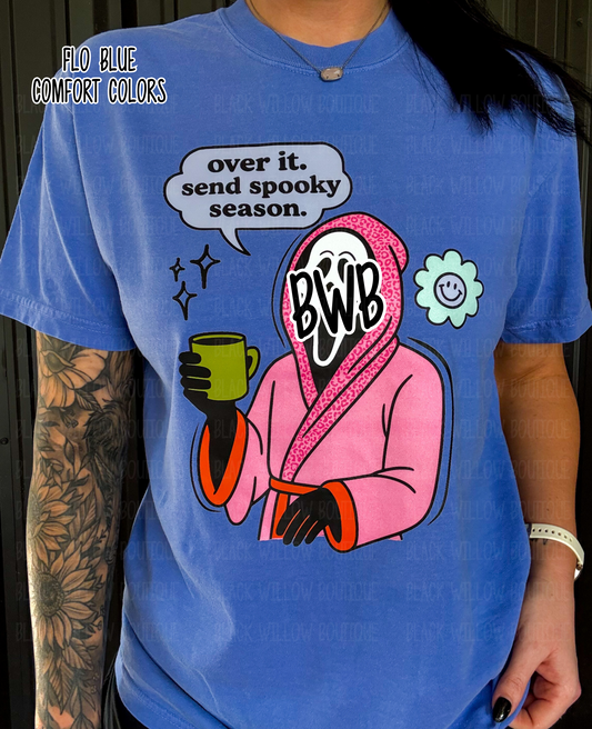 Send Spooky Season Comfort Colors Tee