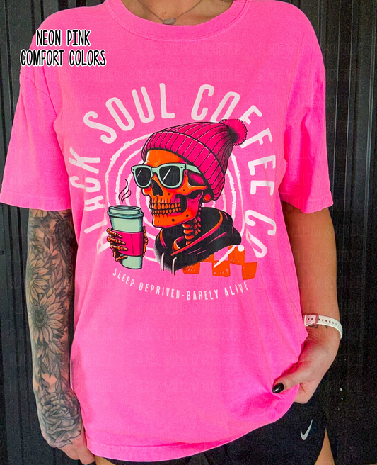 Black Soul Coffee Co Tee Or Sweatshirt