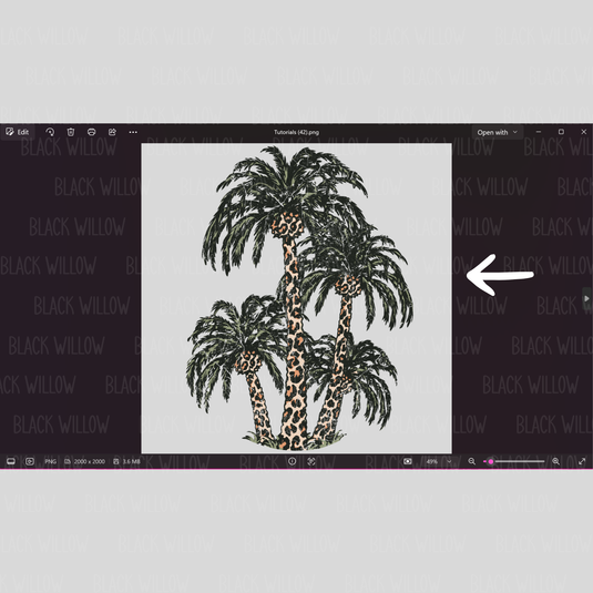 How Do I Know If My File Has A Transparent Background? – Black Willow ...