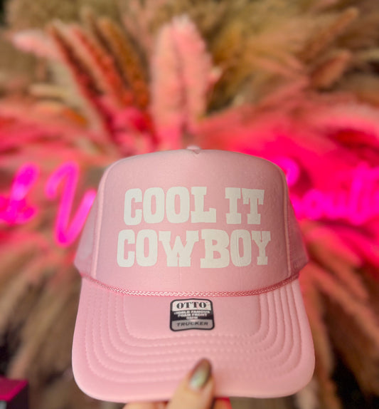 Cool It Cowboy Trucker Hat - Multiple Colors