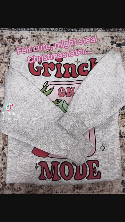 Christmas Mode On Sweatshirt