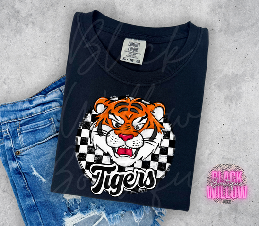 Tigers-Red Or Orange