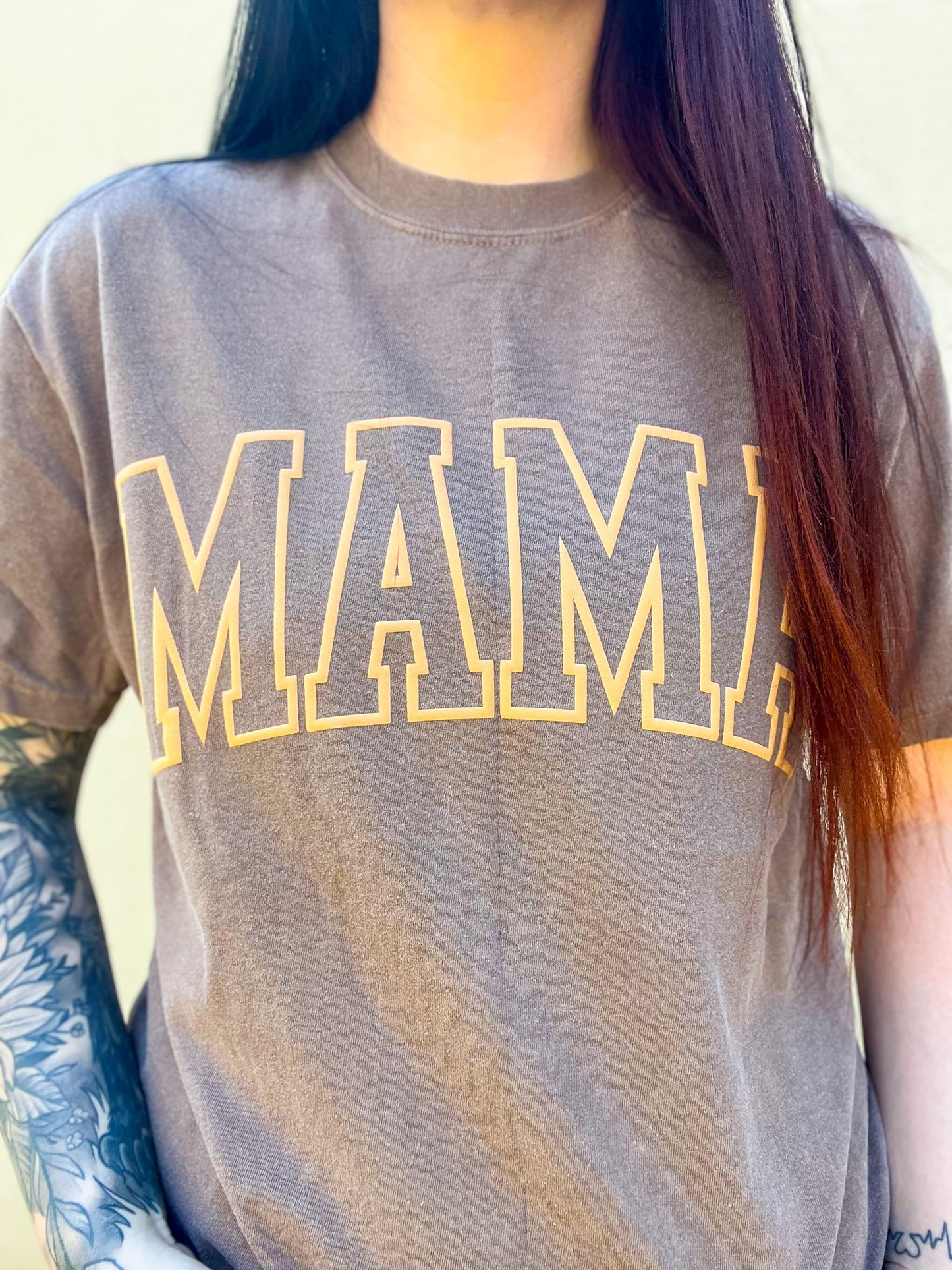 Mama Puff Print Tee