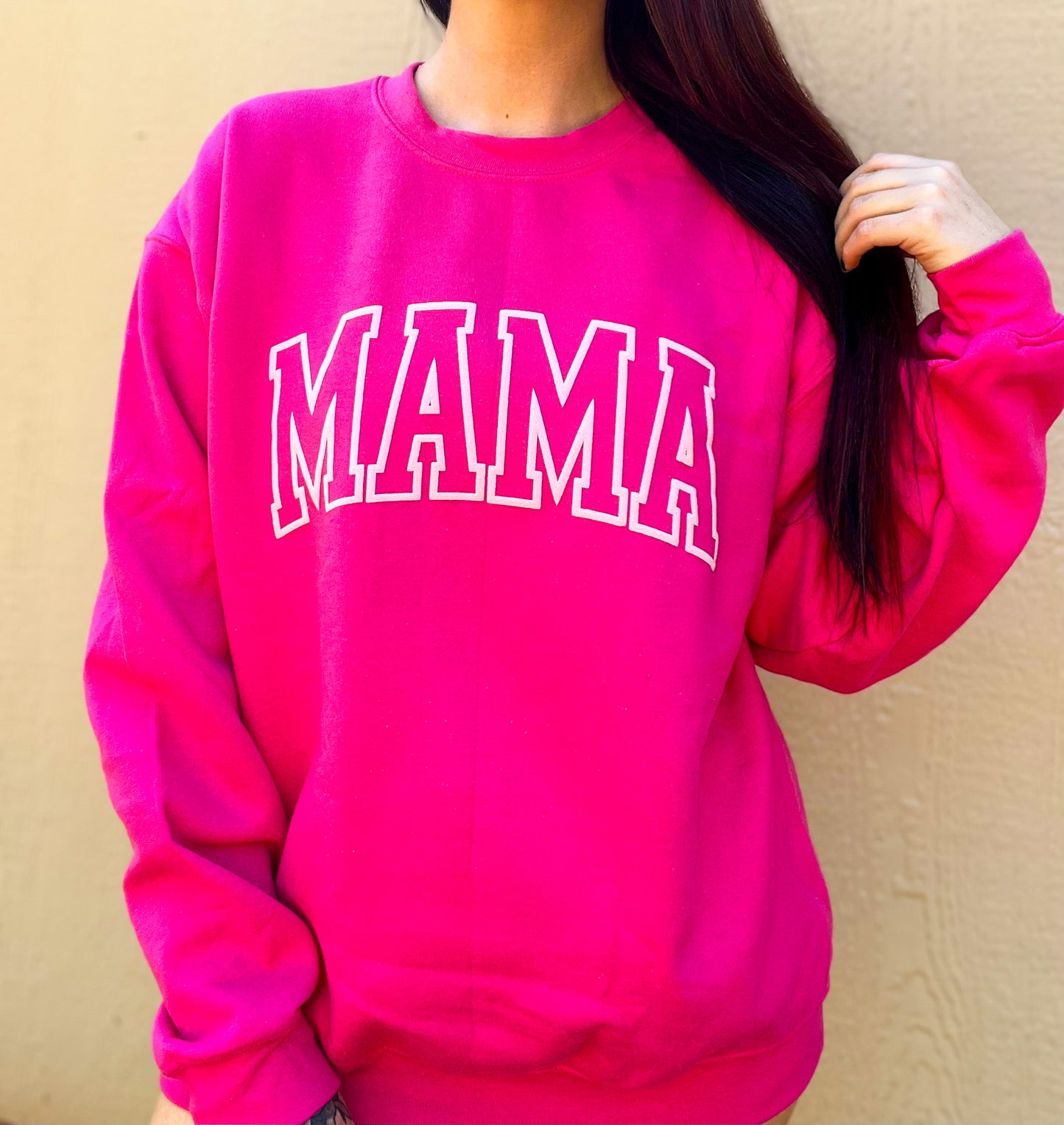 Mama Puff Print Sweatshirt