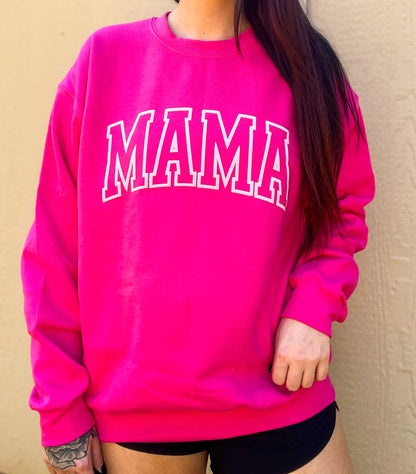 Mama Puff Print Sweatshirt