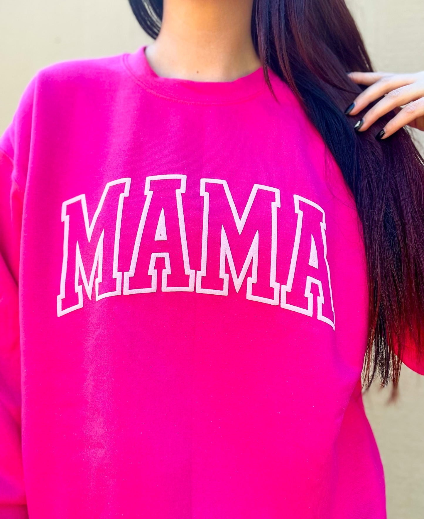 Mama Puff Print Sweatshirt