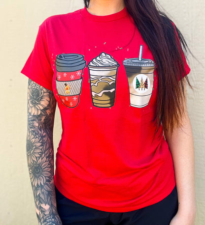 Christmas Coffee Tee